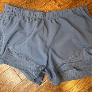 Gray Athletic Adidas Running Shorts